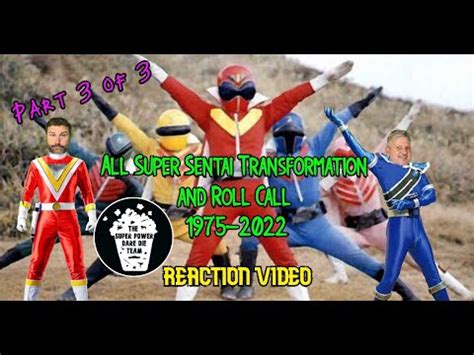 All Super Sentai Transformation and Roll Call 1975.